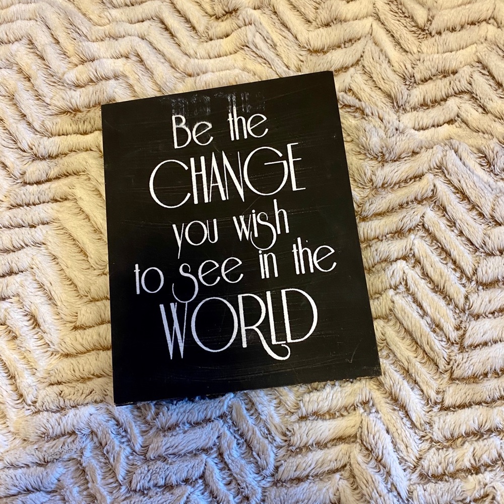 Motivation Quote Sign